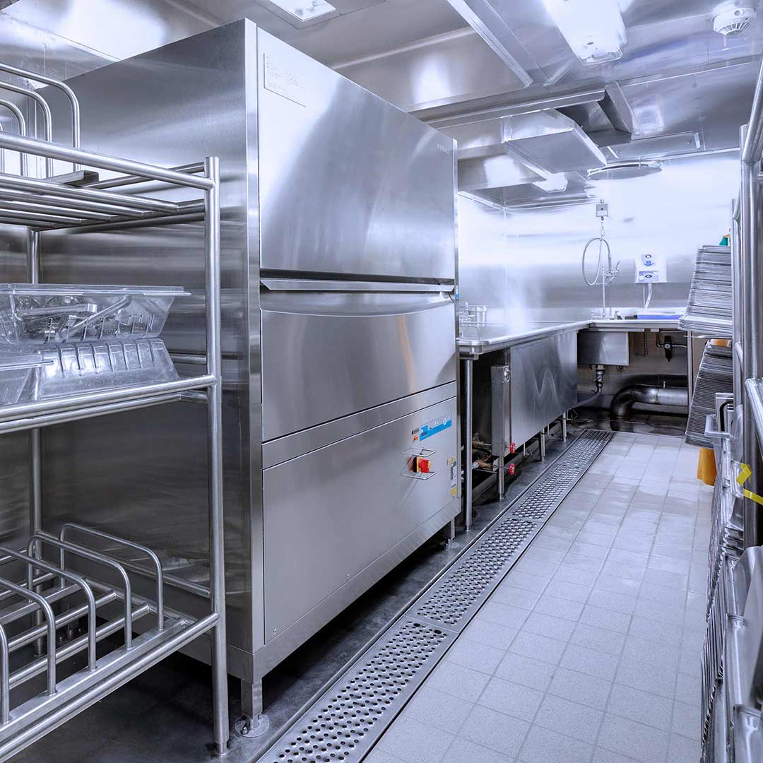 Meiko Spülmaschinen für Kreuzfahrtschiffe