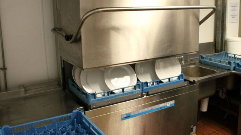 twin basket dishwashing machine