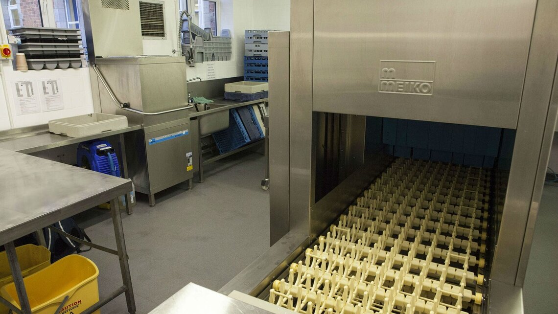M-iQ flight dishwasher Ardingly College