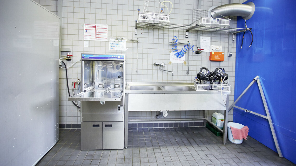 Respiratory protection workshop respiratory protection workshop FTZ Potsdam-Mittelmark