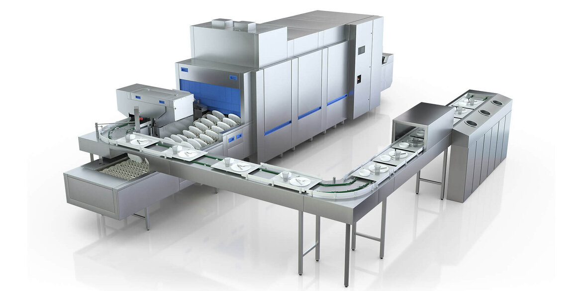 M-iQ BlueFire履带传送式洗碗机 