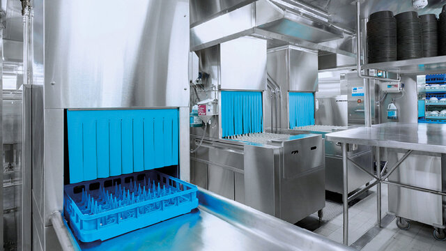 Ausstattung Spülküche AIDA