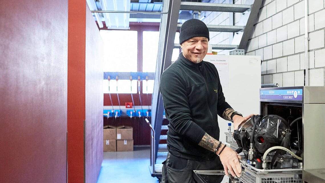 Werkstatteinrichtung der Feuerwehr