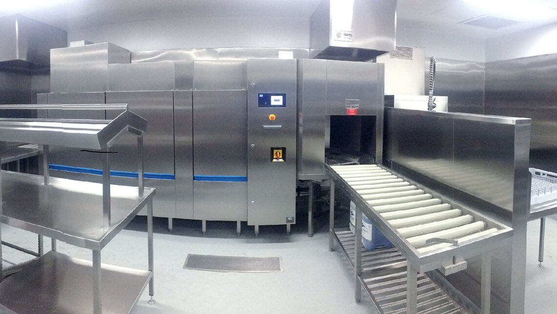 Dishwasher in the RAVC Noosa Resort