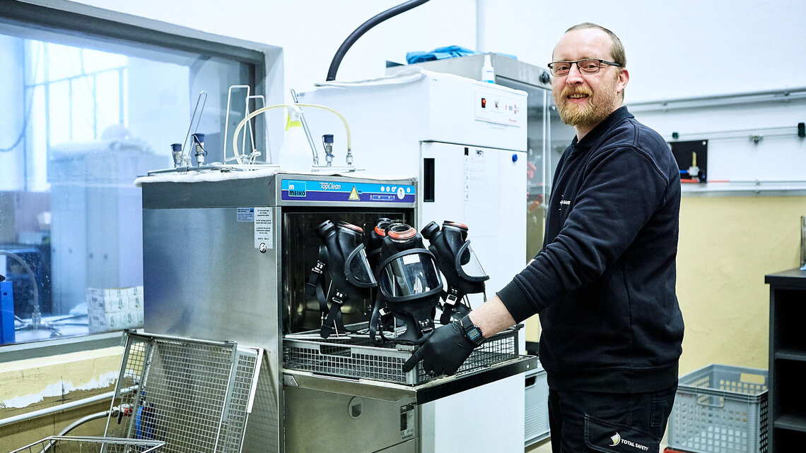 Saubere Persönliche Schutzausrüstung