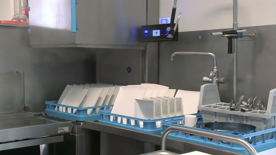 die Spülküche im Dialekt