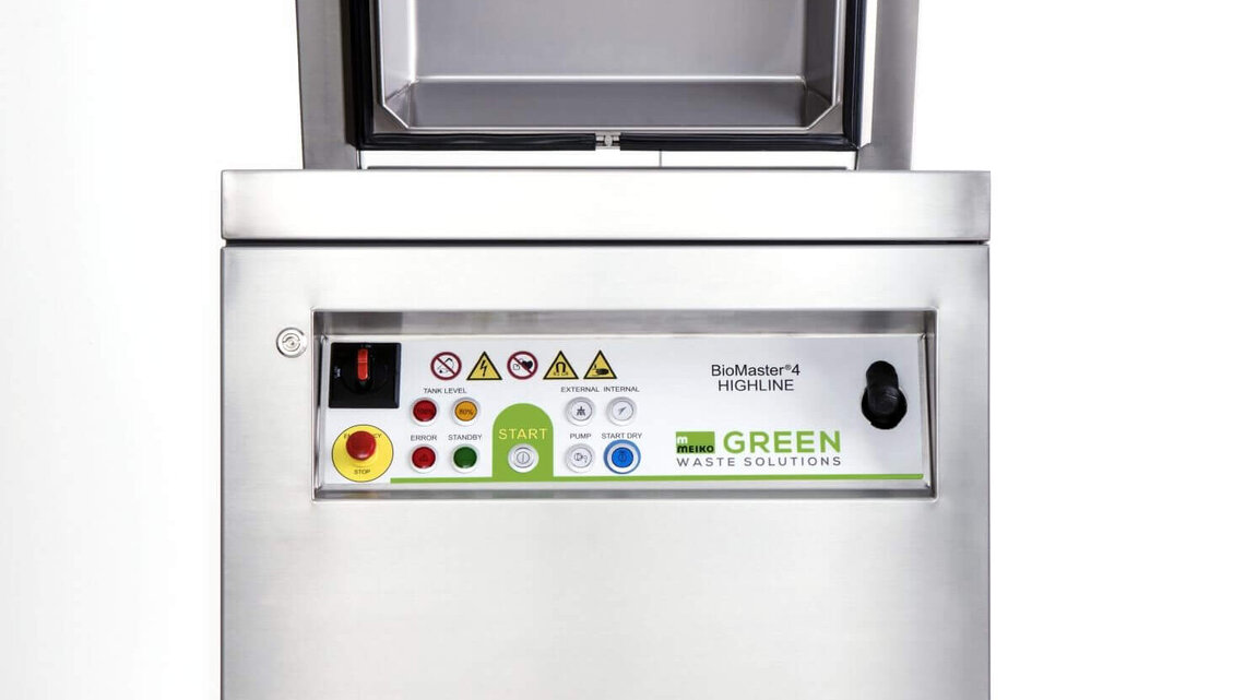 Food waste management system BioMaster by Meiko Green