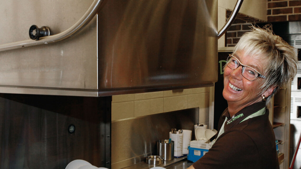 pass-through dishwashing machine DV 125.2