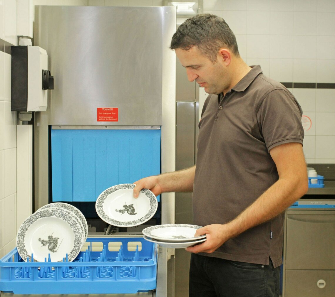 Hotel Ritter Gewerbespülmaschine